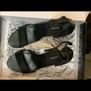 Classy Black Open Toe Heeled Sandal🤩